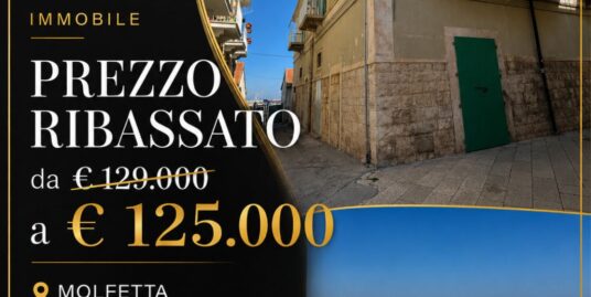 VENDE – MOLFETTA – ZONA SCALO – CANTIERI NAVALI