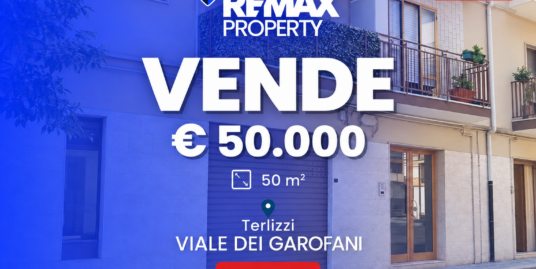 VENDE –  VIALE DEI GAROFANI – LOCALE COMMERCIALE